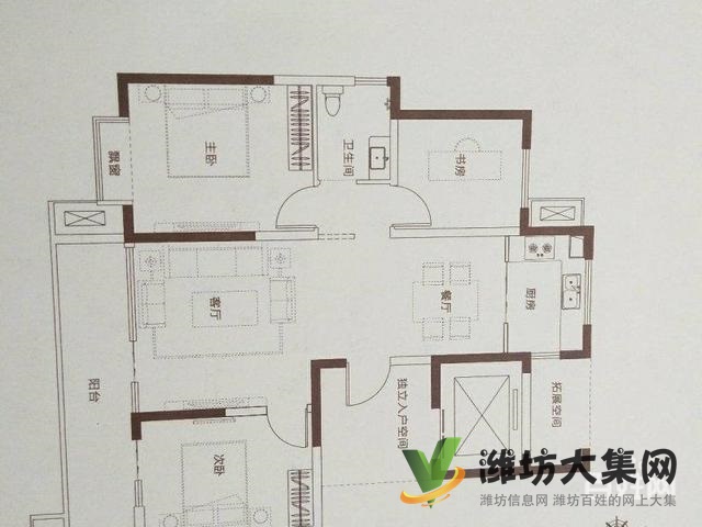 單價4000多的精 致三室!H戶型 超高綠化