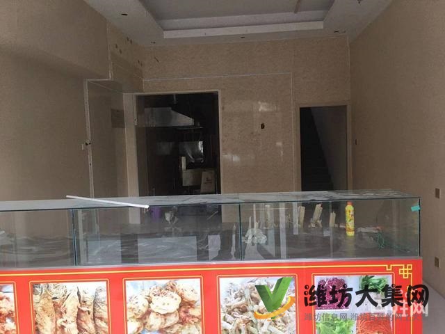 濰城奧文國際臨街旺鋪出租,無行業限制