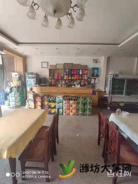 快租免費尋址奎文虞河路特色多年餐飲店對外出租