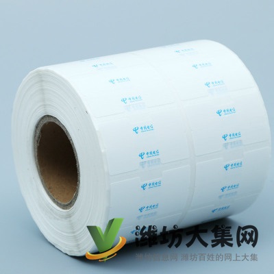 定制logo線(xiàn)纜網(wǎng)線(xiàn)電線(xiàn)標(biāo)簽 防水強(qiáng)粘耐高溫不干膠貼紙