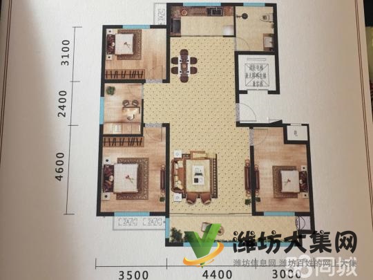 壽光中學學區房小公攤南北通透