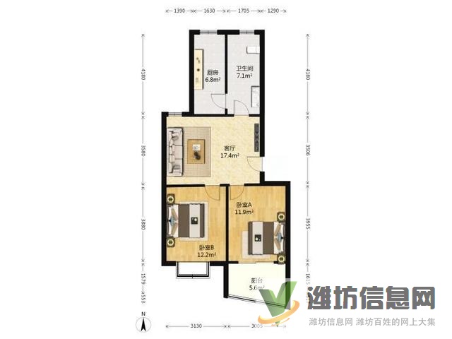 通亭街三樓婚裝大小區繁華地段交通便利,益新街佳樂家