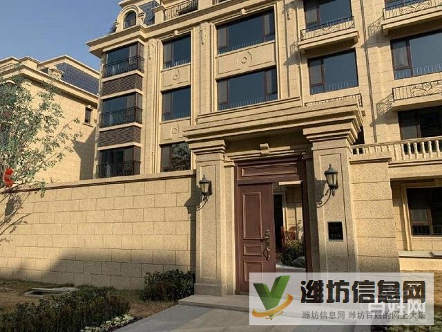 萬達近陽光假日白浪河畔 四層墅質洋房一樓帶院送負一