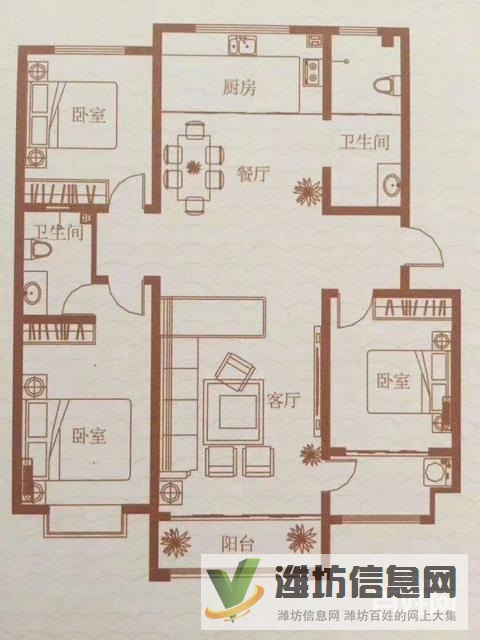 明德學校青云瑞景園大H戶型