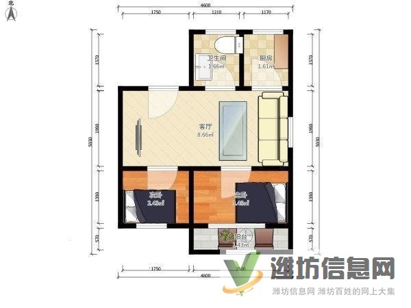 泰華萬(wàn)達(dá)近葦灣小區(qū)經(jīng)典2室,家電家具齊全,拎包入住。