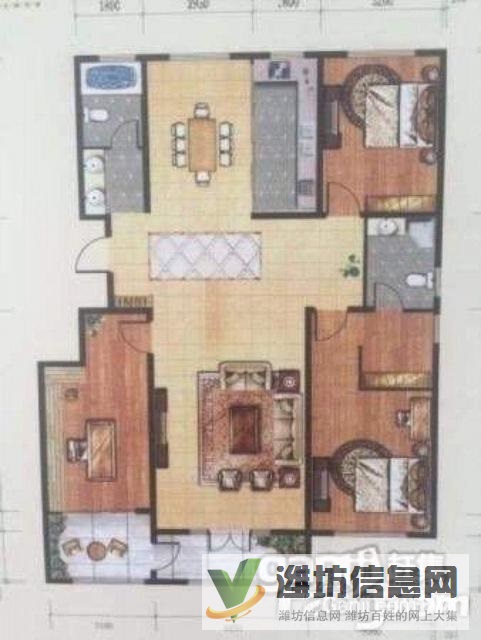 市北區中央世家觀景房,大H戶型,戶型好房子方正,過