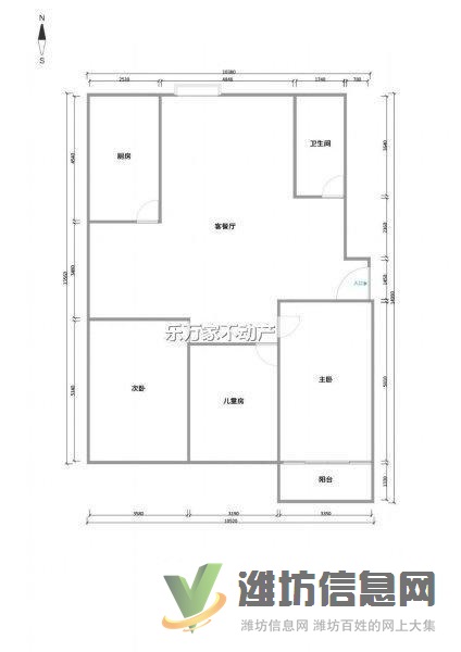 虞河畔德潤左岸華庭精裝3室2廳3室朝陽房主外地發展