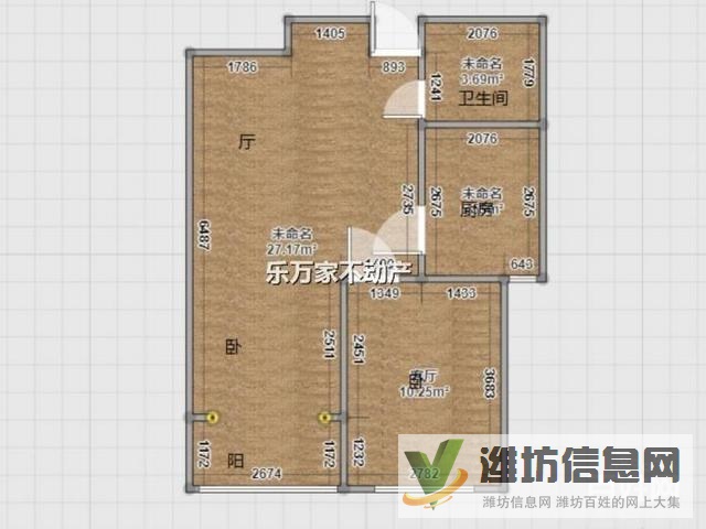 萬達廣場近 金都時代城高層兩居 家電家具齊全拎包入住干凈整潔