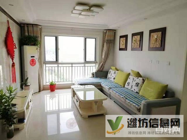 大華中央城豪華裝修3室?guī)У叵麓筌?chē)庫(kù)家具家電齊全三塊空調(diào)