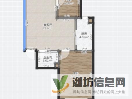 樓層 100平 精裝兩室 南北通透 前后雙陽臺 54萬