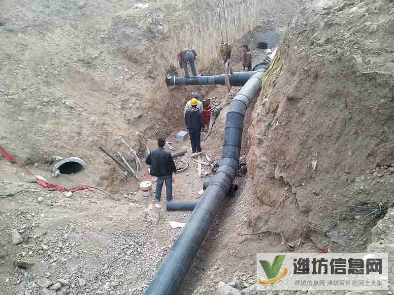 山東濰坊專業(yè)承接PE管道設計、安裝、維修工程.